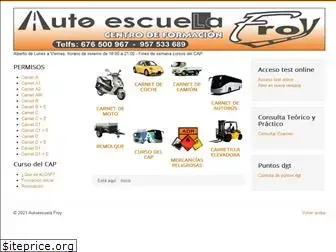 autoescuelafroy.com