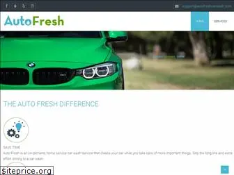 autofreshcarwash.com