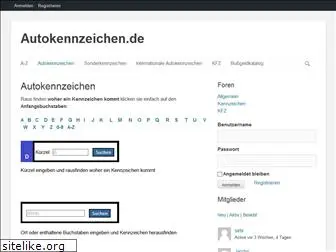 autokennzeichen.de