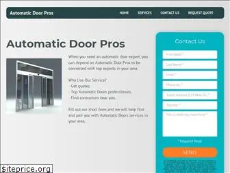 automaticdoorpros.com