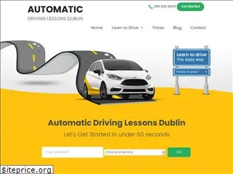 automaticdrivinglessonsdublin.ie