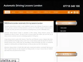 automaticdrivinglessonslondon.com