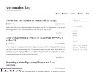 automationlog.in