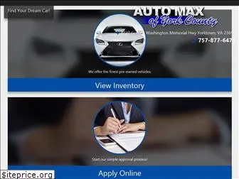 automaxofyorkcounty.net