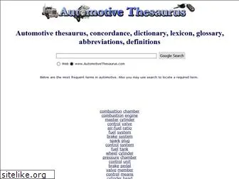 automotivethesaurus.com