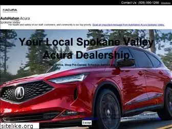 autonationacuraspokanevalley.com