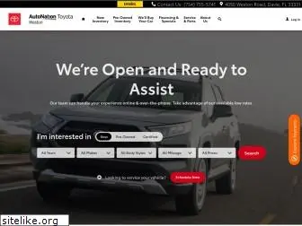 autonationtoyotaweston.com