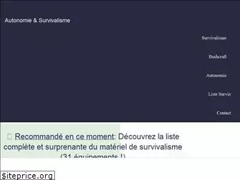 autonomie-survivalisme.fr