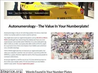 autonumerology.com