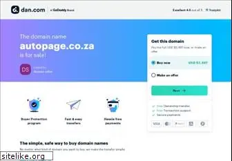 autopage.co.za