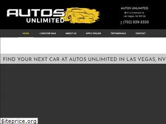 autosunlimitedvegas.com