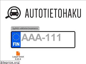 autotietohaku.fi