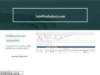 autoworksheet.com