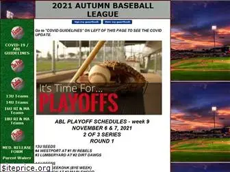 autumnbaseballleague.com