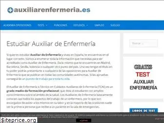 auxiliarenfermeria.es