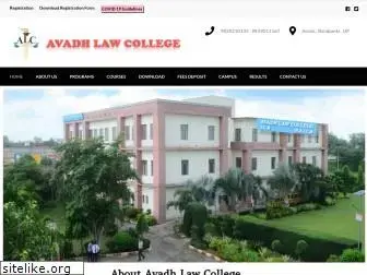 avadhlawcollege.com