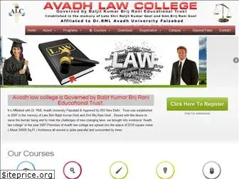 avadhlawcollege.in