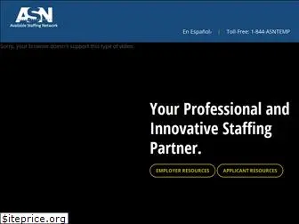 availablestaffingnetwork.com