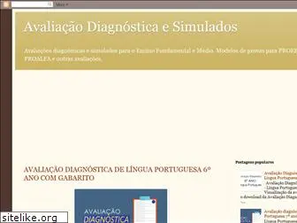 avaliacaodiagnosticaesimulados.blogspot.com