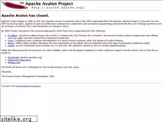 avalon.apache.org