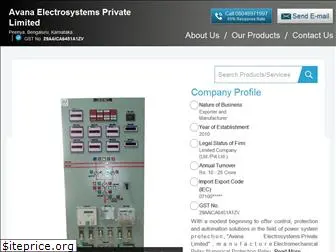 avanaelectrosystems.co.in