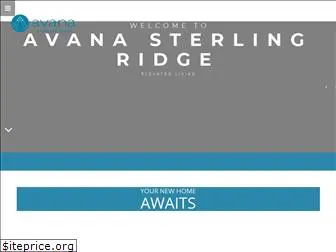 avanasterlingridge.com