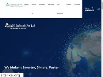 avaniinfosoft.com