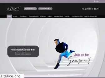 avantidancecompany.com