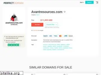 avantresources.com