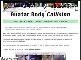 avatarbodycollision.org