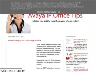 avayaipofficetips.blogspot.com