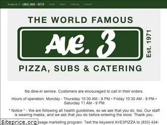 ave3pizza.com