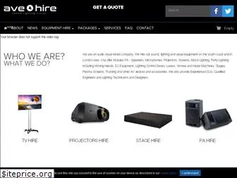 avehire.co.uk