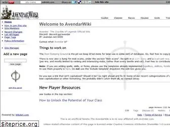 avendar.wikidot.com