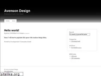 avensondesign.com