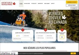 aventuresnouvellefrance.com