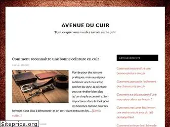 avenueducuir.fr