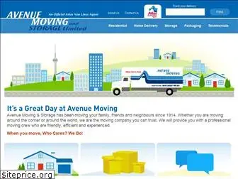 avenuemoving.com