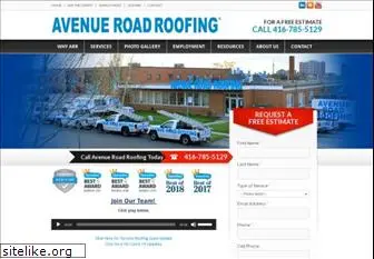 avenueroadroofing.com