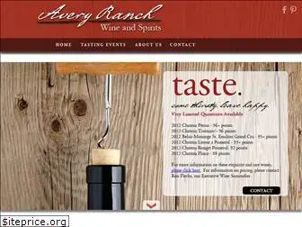 averyranchwineandspirits.com