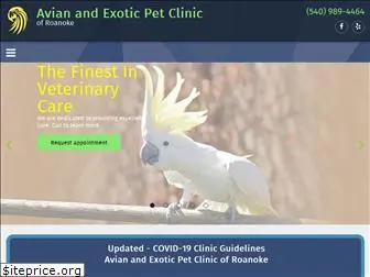 avianexoticpetclinic.com