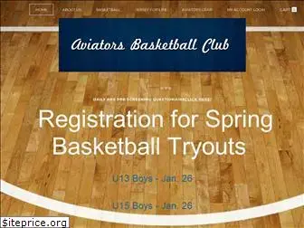 aviatorsbasketballclub.com