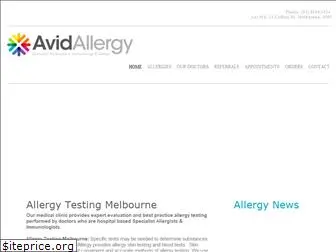 avidallergy.com