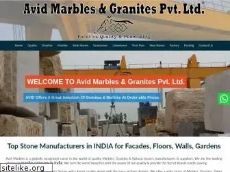 avidmarbles.com