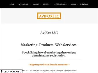 avifoxllc.com