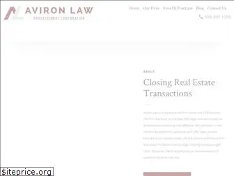 avironlaw.com