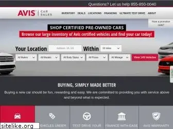 aviscarsales.com