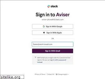 aviser-plcmadrid.slack.com