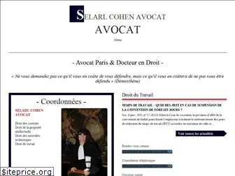 avocat-cohen-paris.fr