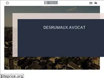 avocat-desrumaux.fr